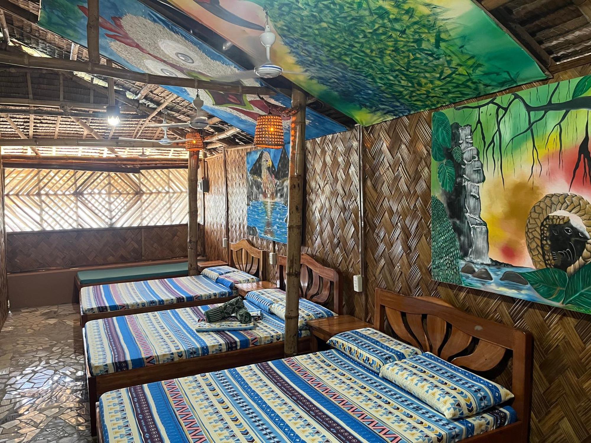 Bamboo Nest Beachfront بويرتو برينسيسا المظهر الخارجي الصورة